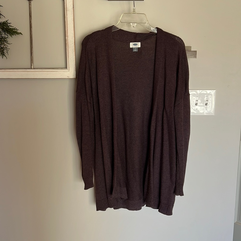 Old Navy Cardigan-Purple